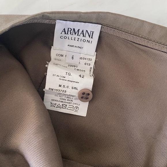 ARMANI pencil skirt Made in Italy - Picture 3 of 5